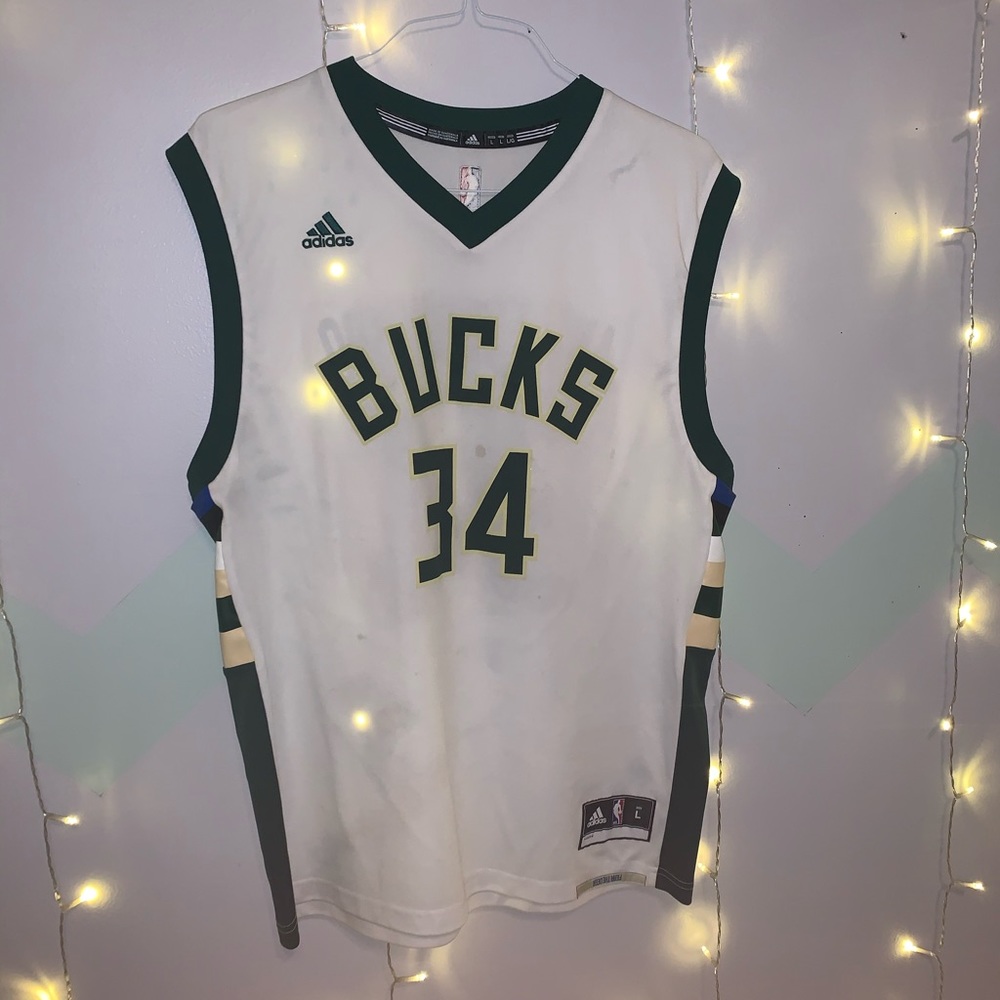Adidas NBA Giannis Antetokounmpo Jersey!!